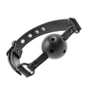 Bavaglio a Palla BDSM Fetish Submissive Traspirante in Pelle Vegana