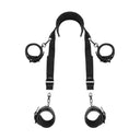 Imbracatura BDSM Fetish Submissive - Kit Bondage Posizione Master con 4 Manette in Neoprene