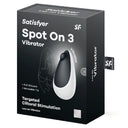 Satisfyer Spot On 3 Nero Vibratore Lay-On 12 Programmi IPX7