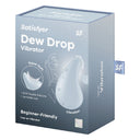 Satisfyer Dew Drop Blu Vibratore Lay-On 2 Motori 12 Programmi