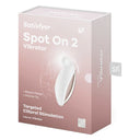 Satisfyer Spot On 2 Bianco Vibratore Lay-On 12 Programmi IPX7