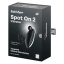 Satisfyer Spot On 2 Nero Vibratore Lay-On 12 Programmi IPX7
