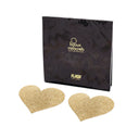 Bijoux Indiscrets Flash Copricapezzoli Cuore Dorato Glitter