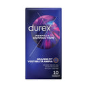 Durex Perfect Connection Preservativi Extra Lubrificati – 10 Pezzi