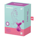 Satisfyer Viva La Vulva 3 Viola Vibratore Lay-On 12 Programmi