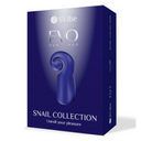 SNAIL VIBE EVO per Lui Masturbatore Slide N’Roll Blu Scuro