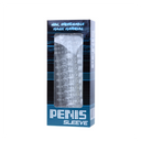 BAILE Guaina per Pene con Noduli Stimolanti Viola 14,2 cm