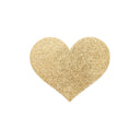 Bijoux Indiscrets Flash Copricapezzoli Cuore Dorato Glitter