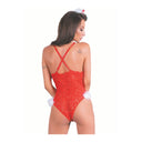 Livco Corsetti Naughty Santa LC 90706 Body Natalizio Rosso L/XL