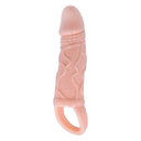 BAILE Guaina Estensore Pene con Cinghia Testicoli 13,5 cm