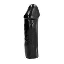 ALL BLACK Dong Dildo XL Nero 28 cm Ø 8 cm Senza Testicoli