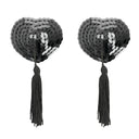 Coquette Chic Desire Copricapezzoli Neri con Paillettes Adesivi