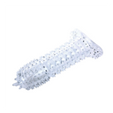 BAILE Guaina per Pene con Noduli Stimolanti Viola 14,2 cm
