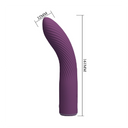 PRETTY LOVE KISSELL Vibratore Ricaricabile 10 Funzioni Viola