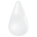 Satisfyer Dew Drop Bianco Vibratore Lay-On 2 Motori 12 Programmi