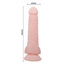 BAILE Dildo Super Realistico Naturale 18,8 cm con Ventosa