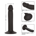 CalExotics Slim Anal Stud Sonda Anale Sottile in Silicone