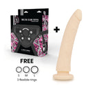 Delta Club Strap-On con Dildo in Silicone Medicale 23 cm