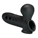 PRETTY LOVE Crane Guaina per Pene Gonfiabile con Airbag Nera