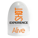 ALIVE Shot Experience Mini Masturbatore Uomo Compatto 8,5 cm