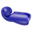 SNAIL VIBE EVO per Lui Masturbatore Slide N’Roll Blu Scuro