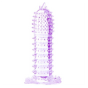 BAILE Guaina per Pene con Noduli Stimolanti Viola 14,2 cm
