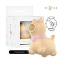 Intense Tolosa stimolatore clitorideo con lingua rotante 360° giallo