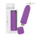 INTENSE Symone Bullet Vibrante USB Viola 8 Vibrazioni 10 cm