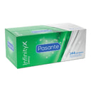 PASANTE Ribbed Passion preservativi stimolanti 52 mm 144 pezzi
