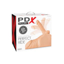 PDX Plus Perfect Ride Masturbatore Realistico Articolabile in TPR 15 cm