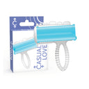 Casual Love Anello Lingua Vibrante Blu con Batteria Sostituibile