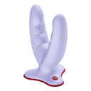 Fun Factory Ryde Doppio Dildo Viola con Ventosa in Silicone