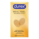 Durex Real Feel Preservativi Senza Lattice 12 Pezzi Sensazione Naturale