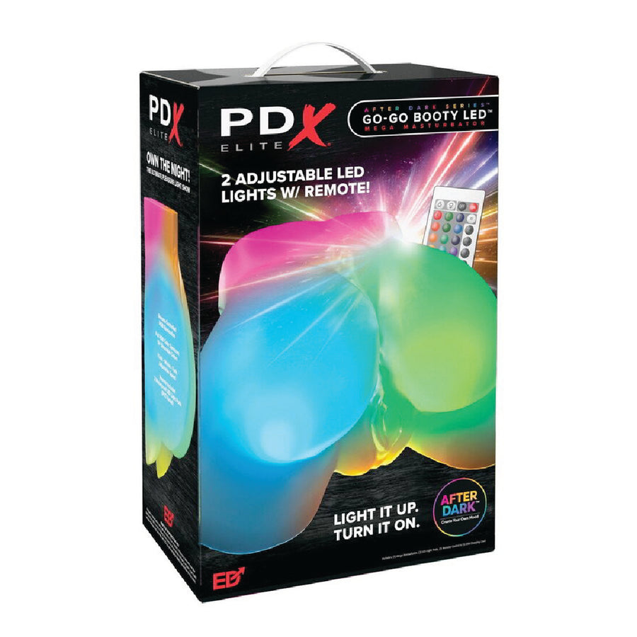 PDX Elite Go-Go Booty masturbatore LED ricaricabile USB