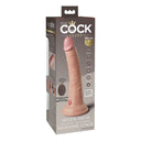 King Cock Elite Dildo Vibrante 21 cm con Telecomando