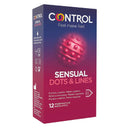 Control Sensual Dots & Lines Preservativi Puntinati e Rigati 12 Pezzi