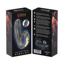 IBIZA Vibratore Rose con effetto flicking e stimolatore clitoride