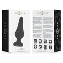 INTENSE – Plug Anale Pipo L in Silicone Nero 13 cm