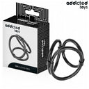 Addicted Toys Anello per Pene Triplo Supporto Erezione Comfort Fit