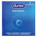 Durex Natural Comfort Preservativi 56 mm Easy-On 3 Pezzi