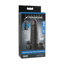 Fantasy X-Tensions manicotto estensore vibrante realistico 5 cm nero
