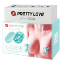 Pretty Love Pinzette Elettrostimolazione USB Blu con Vibrazione