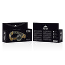 FETISH SUBMISSIVE Origine Bavaglio Traspirante in Pelle Vegana