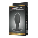 Pretty Love plug anale in silicone con impugnatura 8,5 cm nero