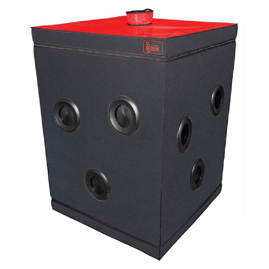 Secret Dome SCANDALE Nero/Rosso Cabina BDSM Kink Club Completa