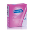 PASANTE Preservativi Sensitive Feel Ultra Sottili 3 Pezzi CE 52 mm