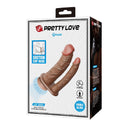 PRETTY LOVE GORAN doppio dildo realistico naturale impermeabile