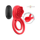 INTENSE Gail stimolatore a rosa rosso con telecomando 10 vibrazioni