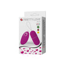 PRETTY LOVE Uovo Vibrante Arvin 12 Vibrazioni con Telecomando Silicone FDA