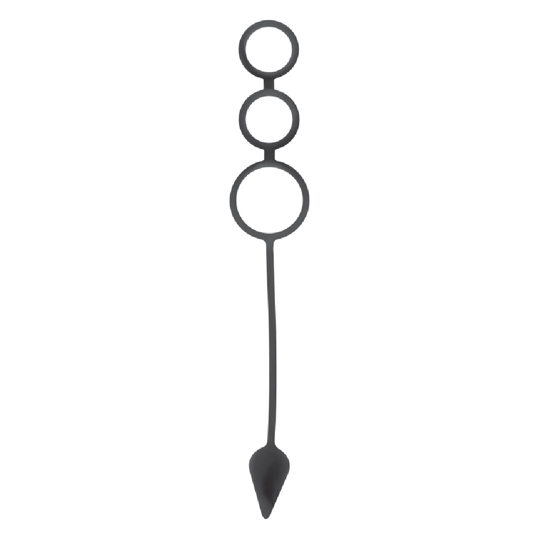 Ohmama Fetish Set 3 in 1 Anelli e Plug Anale in Silicone